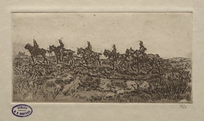 Kavallerieszene von George Hendrik Breitner