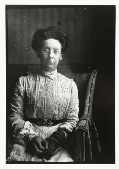 Porträt von Margaretha Breitner, Schwester des Fotografen von George Hendrik Breitner