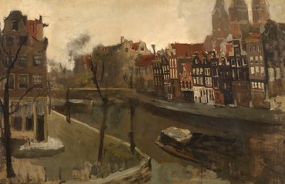 Prinsengracht in Amsterdam von George Hendrik Breitner