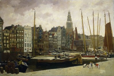 Der Damrak, Amsterdam von George Hendrik Breitner
