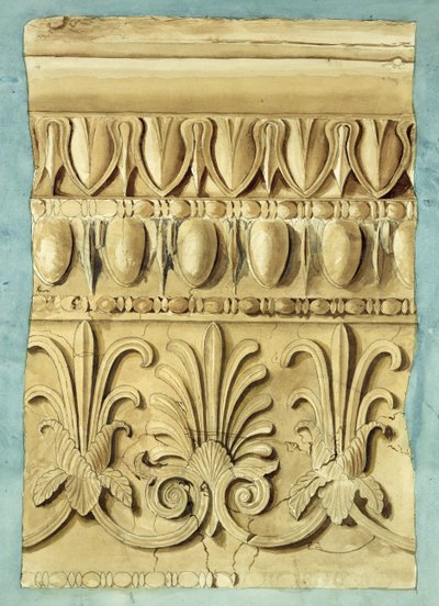 Architektonisches Fragment, 1837 von George Henry Bailey