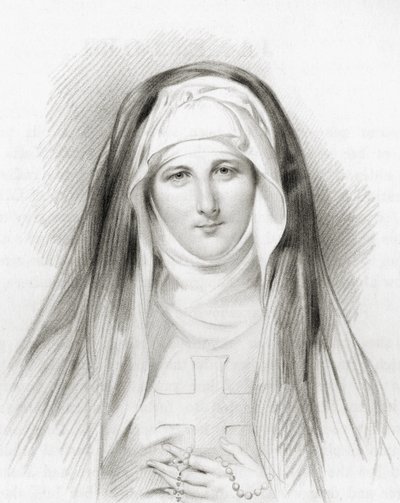Jane Porter, graviert von J. Thomson, aus 