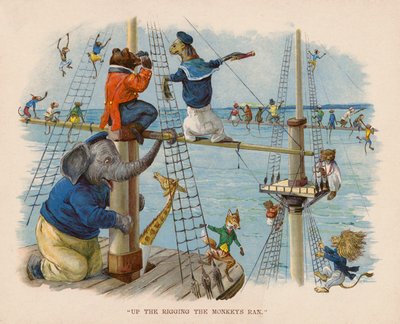 Illustration für Die Reise der Tiere zur See von George Henry Thompson