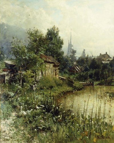 Ein Blick auf Morristown, New Jersey von George Herbert McCord