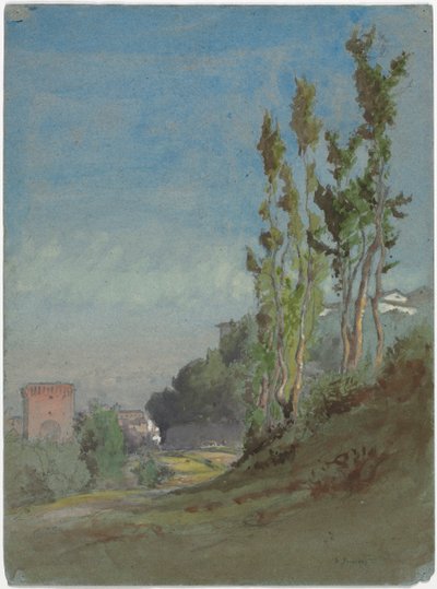 Albano, Italien, ca. 1872 von George Inness
