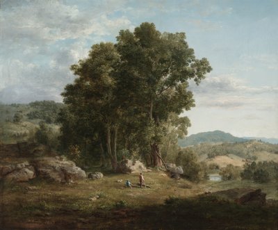 Der Holzfäller, 1849 von George Inness