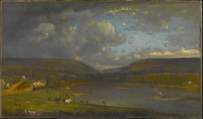 Am Delaware River von George Inness