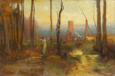 Der Mühlbach, Montclair, New Jersey von George Inness