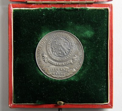 Medaille zur Krönung von Edward VII. und Königin Alexandra von George James Frampton