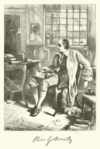 Oliver Goldsmith von George John Pinwell