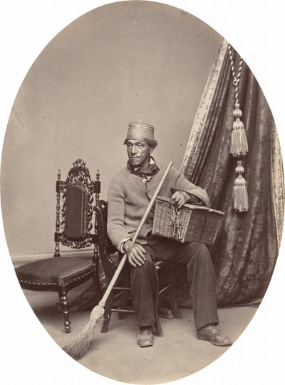 Porträt eines Mannes [recto], ca. 1862-1864 von George K Warren