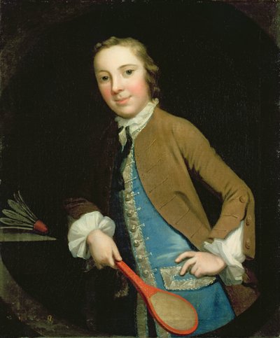 Porträt von Master Francis Barrell, 1750er Jahre von George Knapton