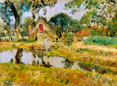 Alte Mühle, Fifeshire von George Leslie Hunter