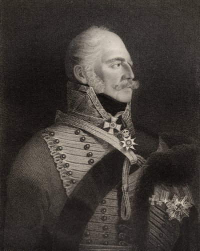 Prinz Ernst August, Herzog von Cumberland und König von Hannover, graviert von H.R. Cook, aus 