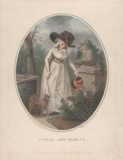 Ländliche Unterhaltung von George Morland