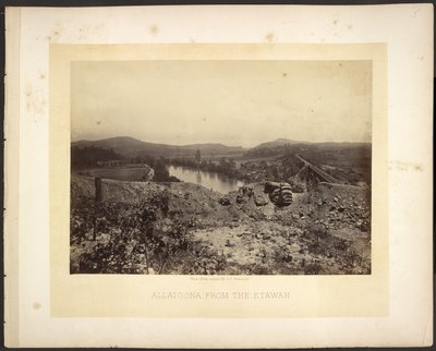 Allatoona vom Etawah von George N. Barnard