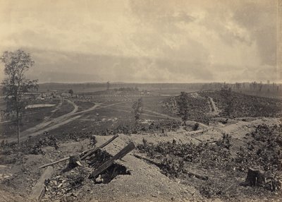 Schlachtfeld von Resacca, Georgia, Nr. 4 von George N. Barnard