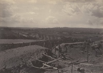 Südliches Ufer des Chattahoochie, Georgia, 1860er Jahre von George N. Barnard