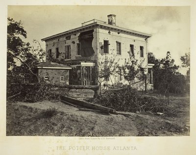 Das Töpferhaus Atlanta von George N. Barnard