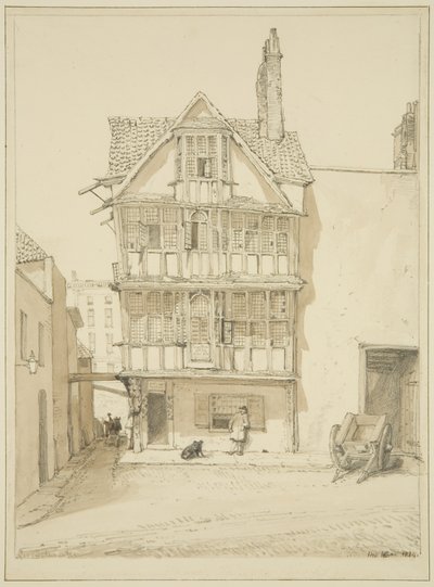 14 Sterne, North End, Counterslip ab Temple Street von George Orleans Delamotte