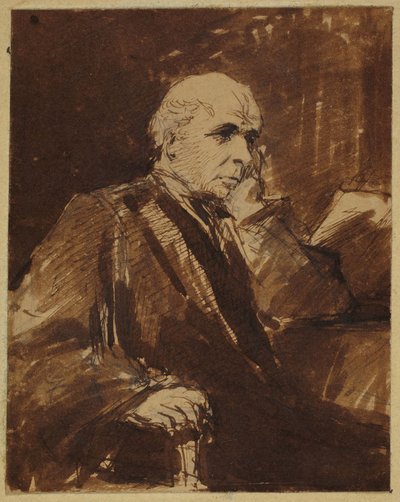 Der sitzende Mann von George Richmond