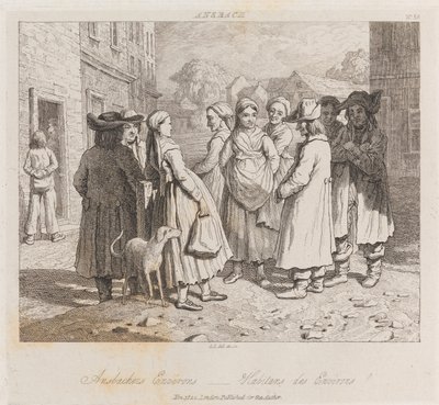 Anbachers, Ansbach, ca. 1821 von George Robert Lewis