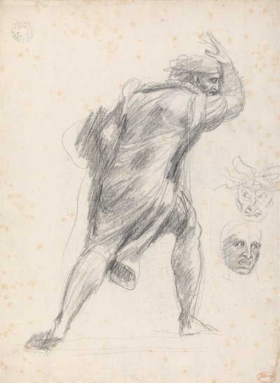 Bolingbroke und der Kopf eines Dämons von George Romney