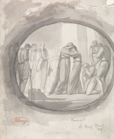 Abschied von Maria Stuart von George Romney