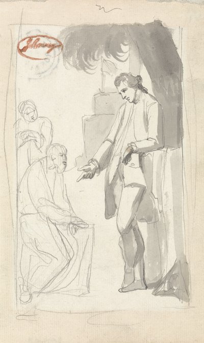 Major Pierson und der Brahmane von George Romney