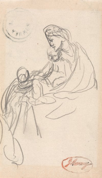 Mutter und Kinder von George Romney