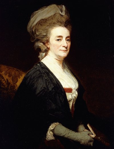 Porträt einer Dame, gesagt Mrs. von George Romney