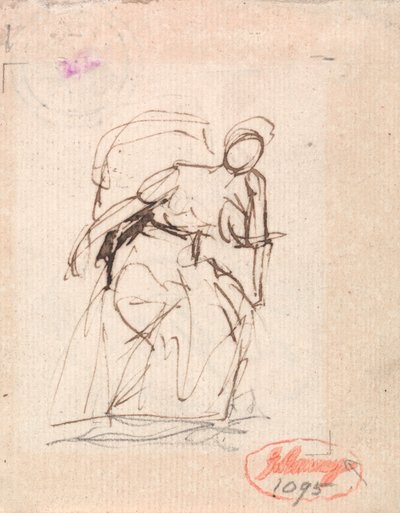 Sitzende Frau von George Romney