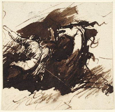 Woltemad rettet die Schiffbrüchigen am Kap der Guten Hoffnung von George Romney