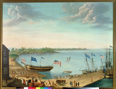 Stapellauf des Schiffes 