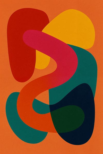 Balance im Chaos, 2025 von George Rosaly