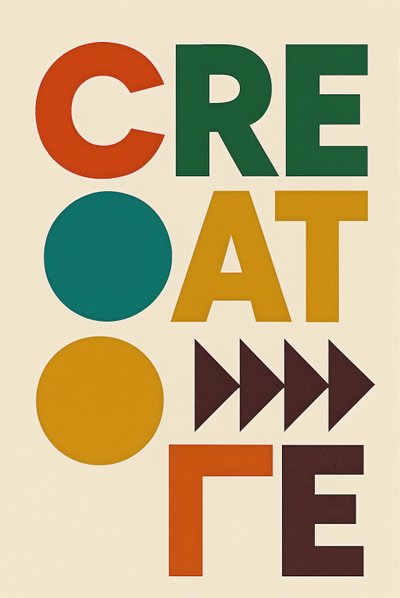 CREATE Forward, 2025 von George Rosaly