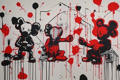 Fist of Passion, 2024 von George Rosaly