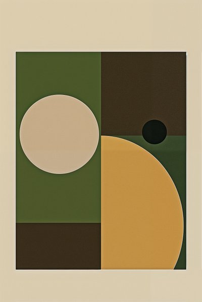 Stille in Bewegung, 2025 von George Rosaly