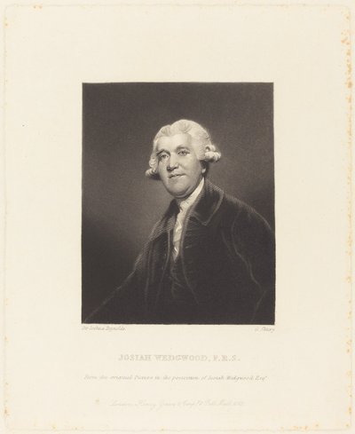 Josiah Wedgwood von George Salisbury Shury after Sir Joshua Reynolds