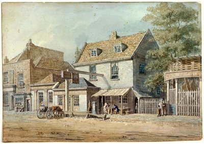 Castle Tavern, Old Kent Road, London, ca. 1830 von George Scharf