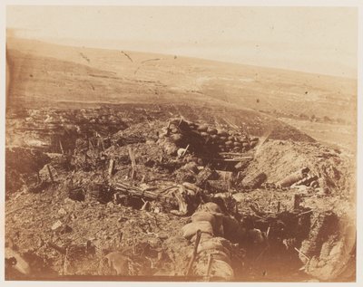 Blick vom Redan in Richtung Vorontsov-Schlucht von George Shaw Lefevre