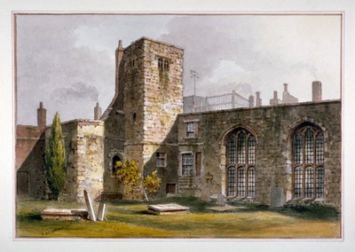 Ansicht der Savoy-Kapelle, Savoy-Palast, Westminster von George Shepherd
