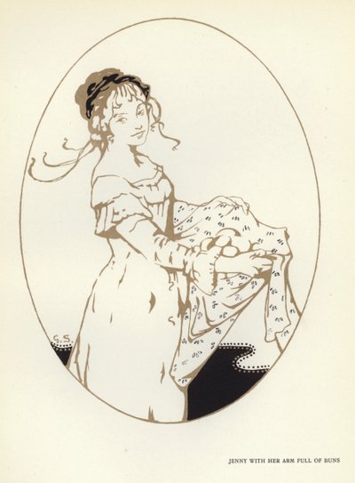 Illustration für Der glückliche Heuchler von Max Beerbohm von George Sheringham