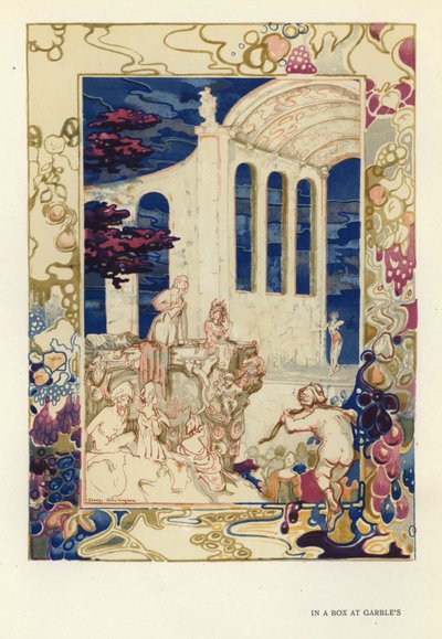 Illustration für Der glückliche Heuchler von Max Beerbohm von George Sheringham