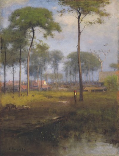 Früher Morgen, Tarpon Springs, 1892 von George Snr. Inness