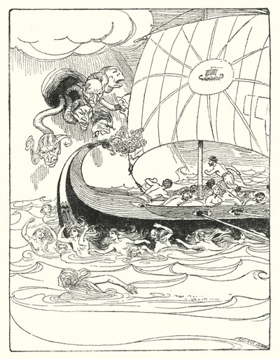 Jason und die Argonauten: "Und sie fingen das Schiff und führten es, und reichten es von Hand zu Hand weiter" von George Soper