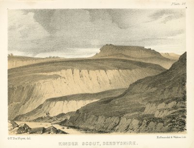 Kinder Scout, Derbyshire von George Victor Du Noyer