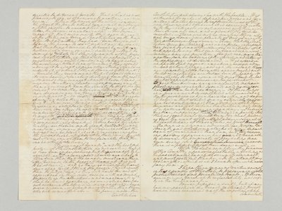 "Die Macht unter der Verfassung wird immer beim Volk liegen", signierter Autographenbrief an Bushrod Washington, 9. November 1787 von George Washington