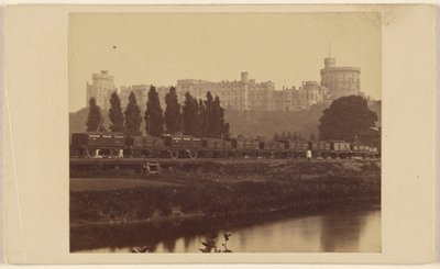 [Windsor Castle, von der Themse aus gesehen] von George Washington Wilson