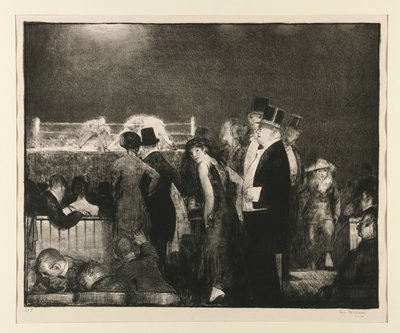 Vorbereitungen zum großen Kampf, Nr. 8 von George Wesley Bellows